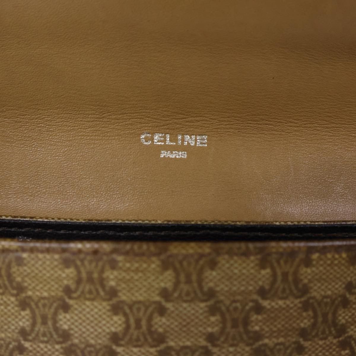 Celine Celine Macadam Shoulder Bag Leather Size ONE SIZE - 17 Thumbnail