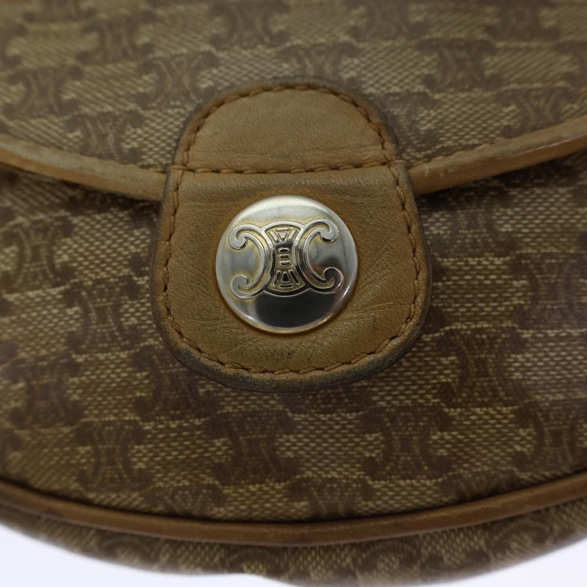 Celine Celine Macadam Shoulder Bag Leather Size ONE SIZE - 10 Thumbnail