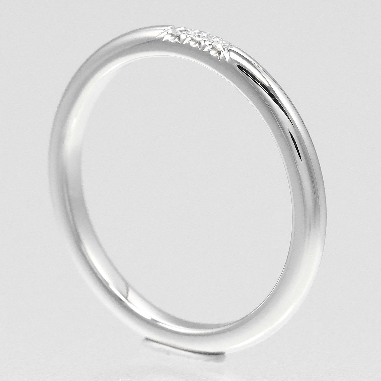 Tiffany & Co. Tiffany & Co. Forever Band Ring Platinum with Diamonds Size ONE SIZE - 2 Thumbnail
