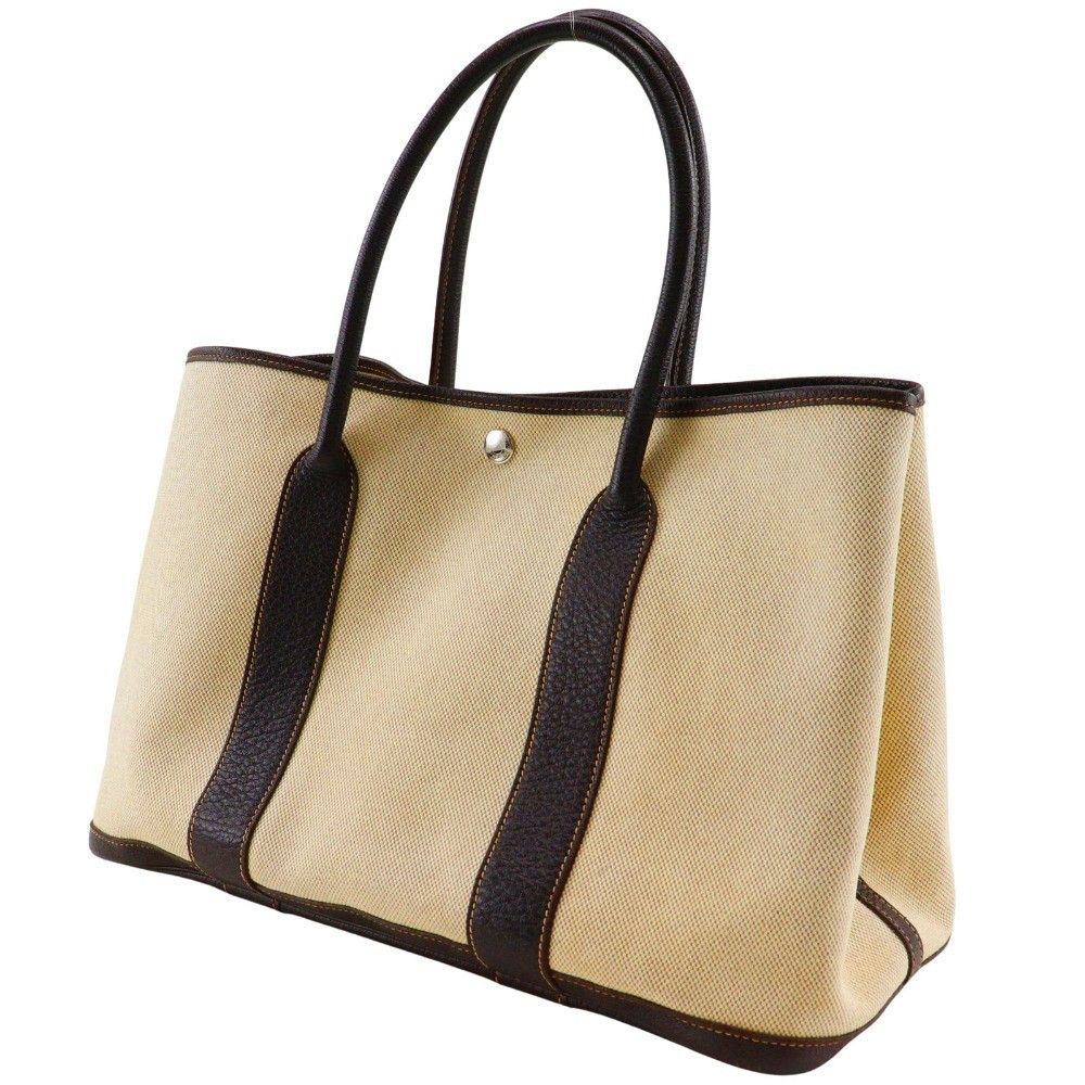 Hermes Hermes Garden Party Tote Toile and Leather Size ONE SIZE - 12 Thumbnail