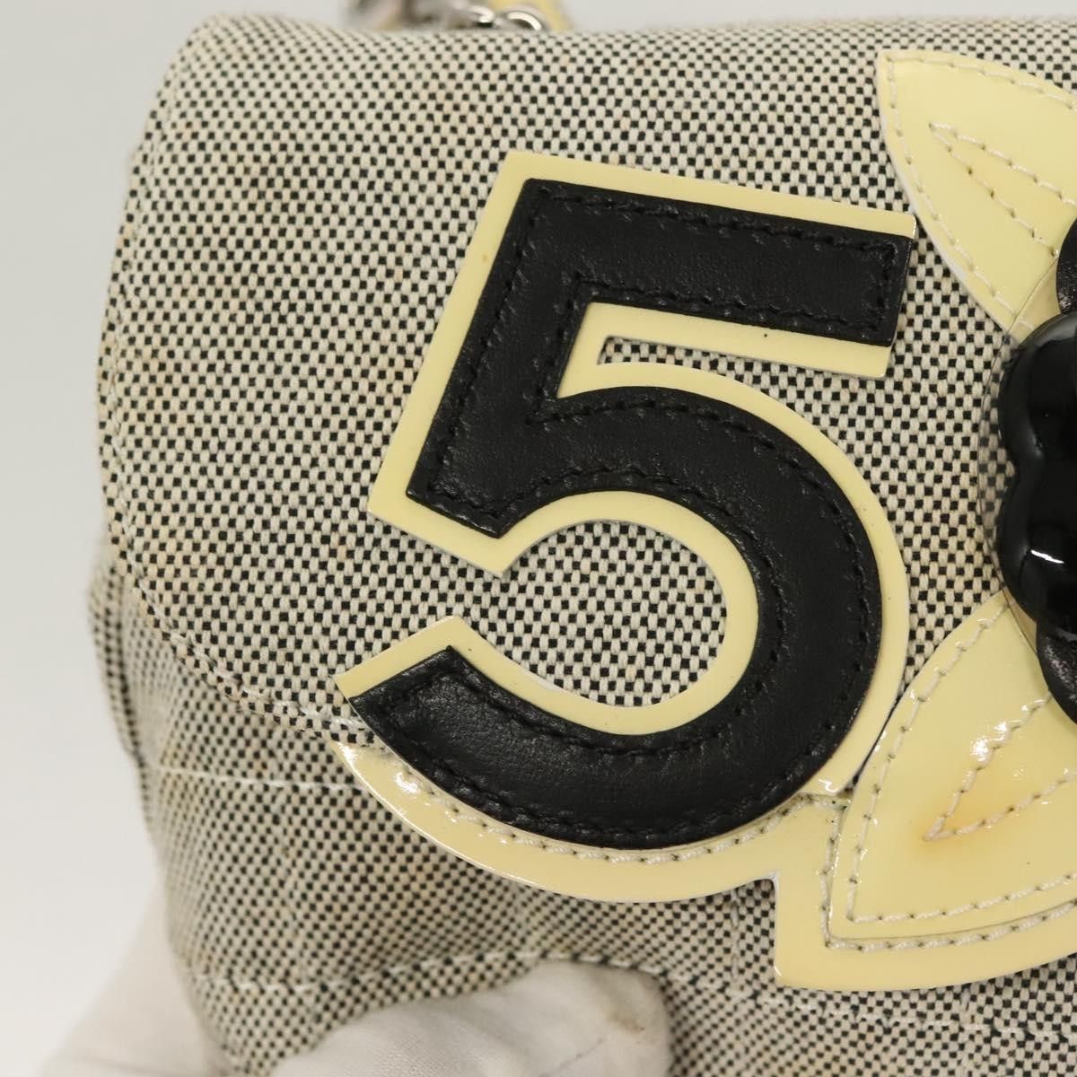 Chanel Chanel Camellia No.5 Flap Bag Canvas Size ONE SIZE - 20 Thumbnail