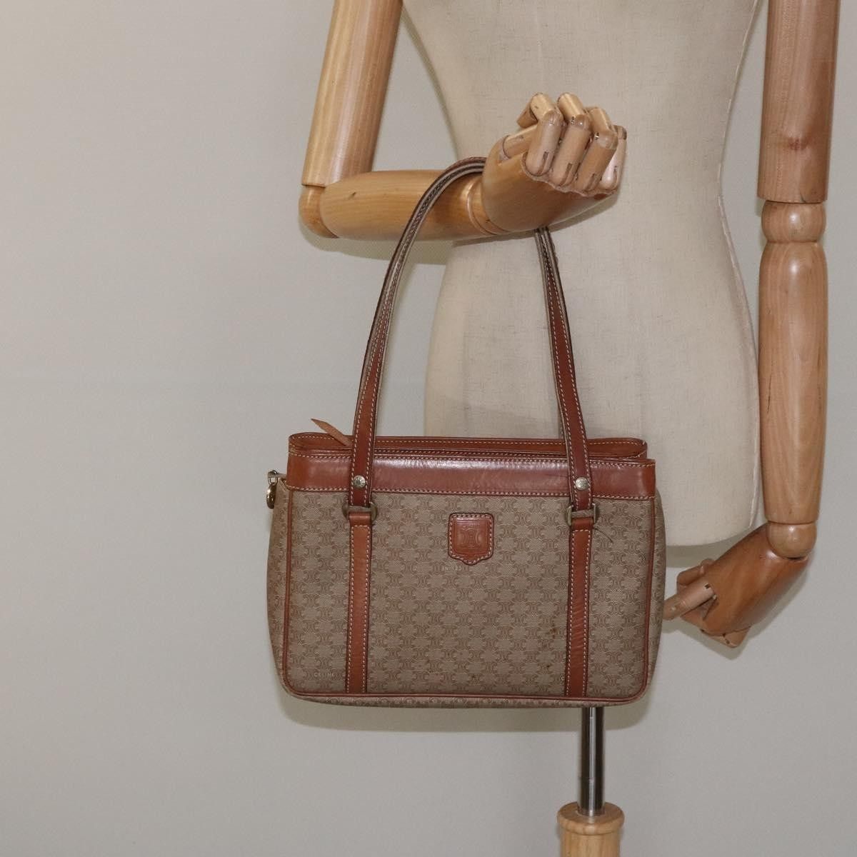 Celine Celine Vintage Macadam Shopper Tote Coated Canvas Size ONE SIZE - 24 Thumbnail