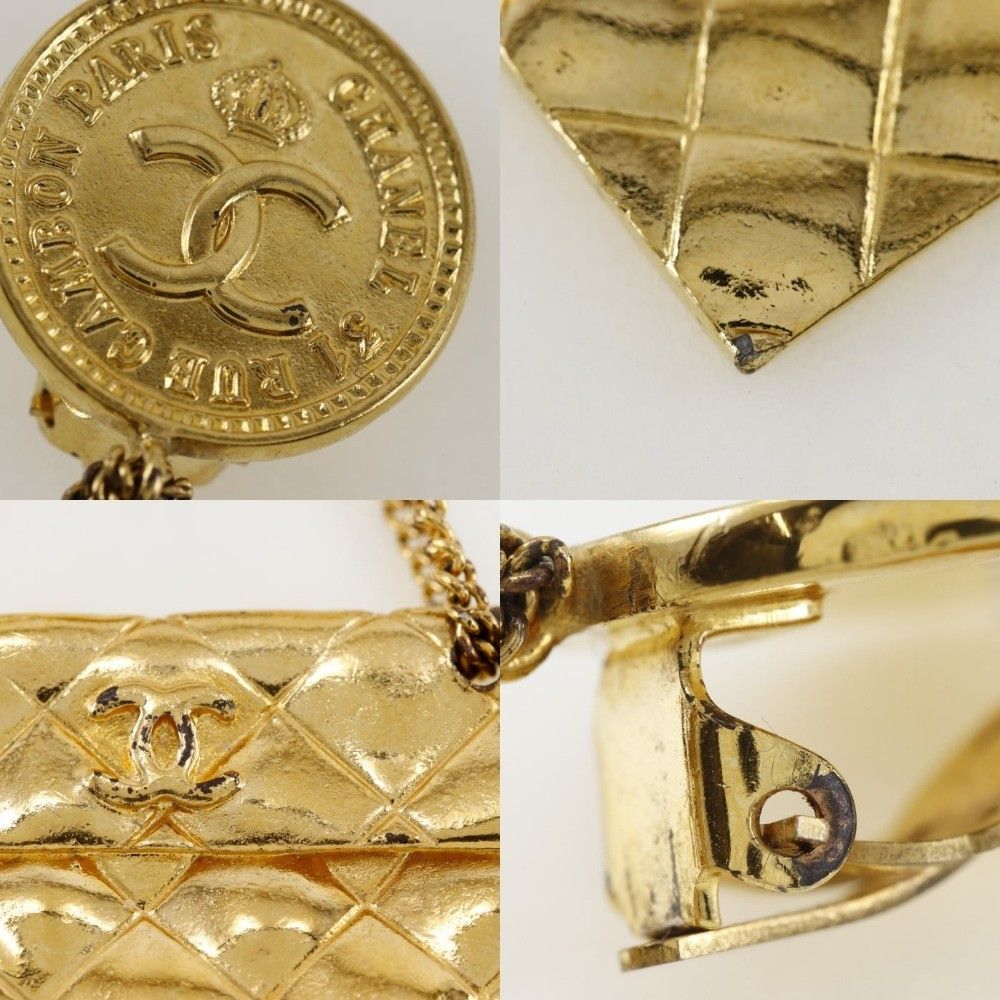 Chanel Chanel Vintage Medallion Flap Bag Brooch Metal Size ONE SIZE - 3 Thumbnail