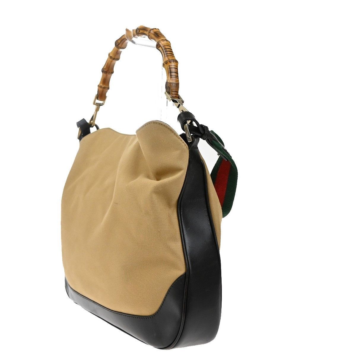 Gucci Gucci Sherry bamboo Shoulder Bag Canvas Size ONE SIZE - 4 Thumbnail