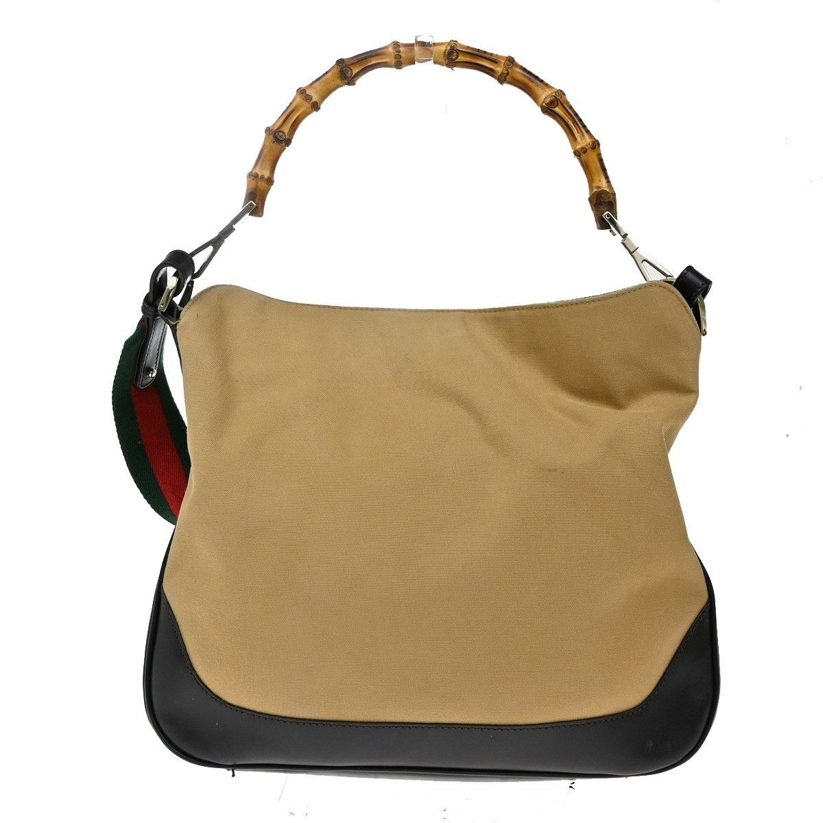 Gucci Gucci Sherry bamboo Shoulder Bag Canvas Size ONE SIZE - 2 Thumbnail
