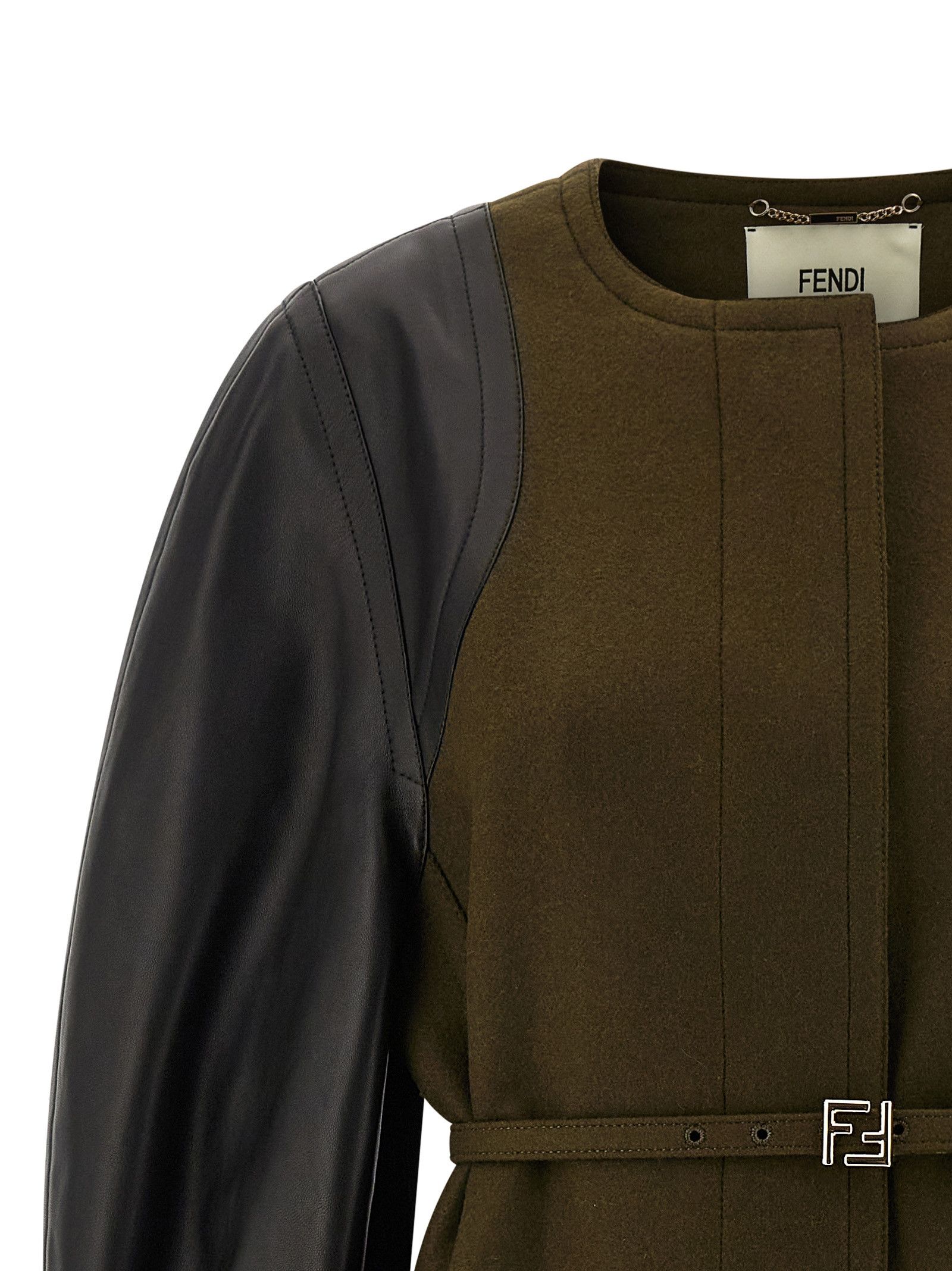 Fendi 'Wool Felt' Coat Size XS / US 0-2 / IT 36-38 - 4 Thumbnail