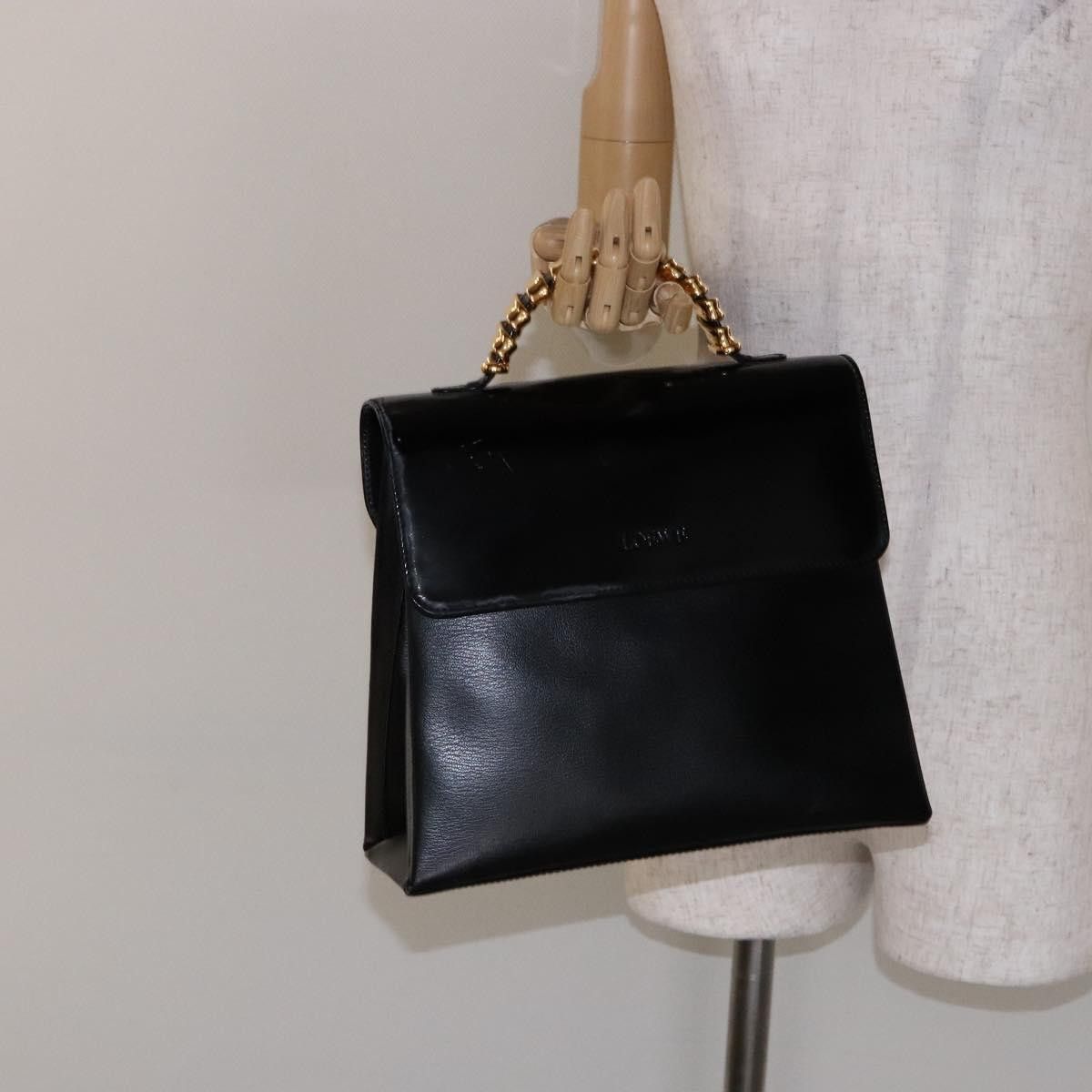 Loewe Loewe Vintage Velazquez Top Handle Bag Leather Size ONE SIZE - 14 Thumbnail