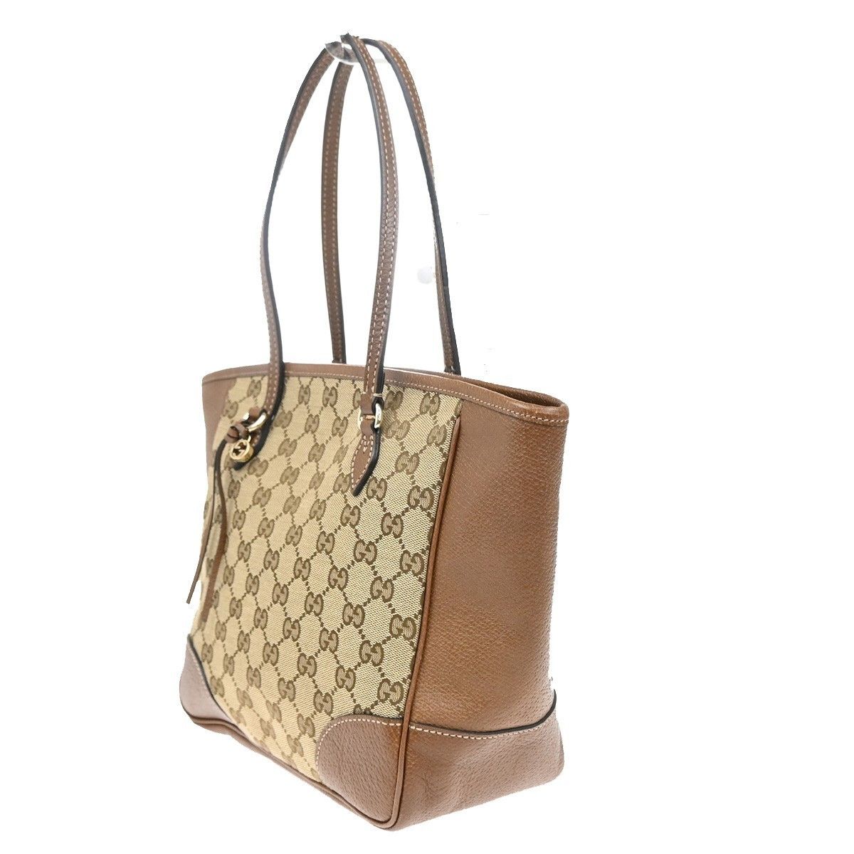 Gucci Gucci Bree Tote GG Canvas with Leather Size ONE SIZE - 3 Thumbnail