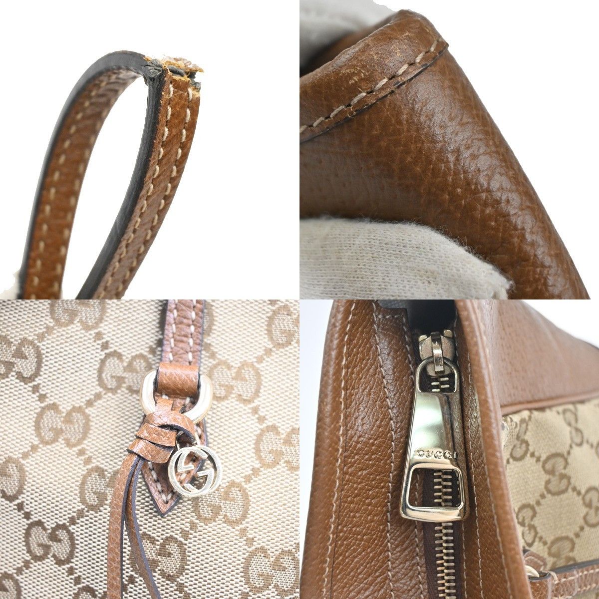 Gucci Gucci Bree Tote GG Canvas with Leather Size ONE SIZE - 11 Thumbnail