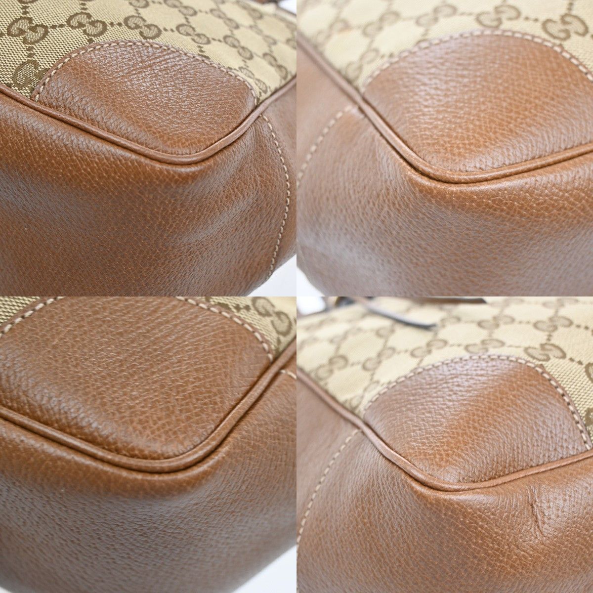 Gucci Gucci Bree Tote GG Canvas with Leather Size ONE SIZE - 9 Thumbnail