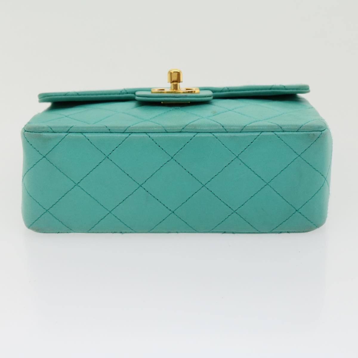 Chanel Chanel Vintage Square Classic Single Flap Bag Quilted Lambskin Size ONE SIZE - 23 Thumbnail