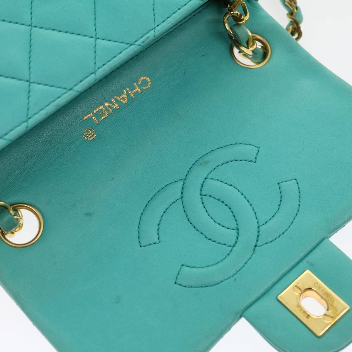 Chanel Chanel Vintage Square Classic Single Flap Bag Quilted Lambskin Size ONE SIZE - 17 Thumbnail