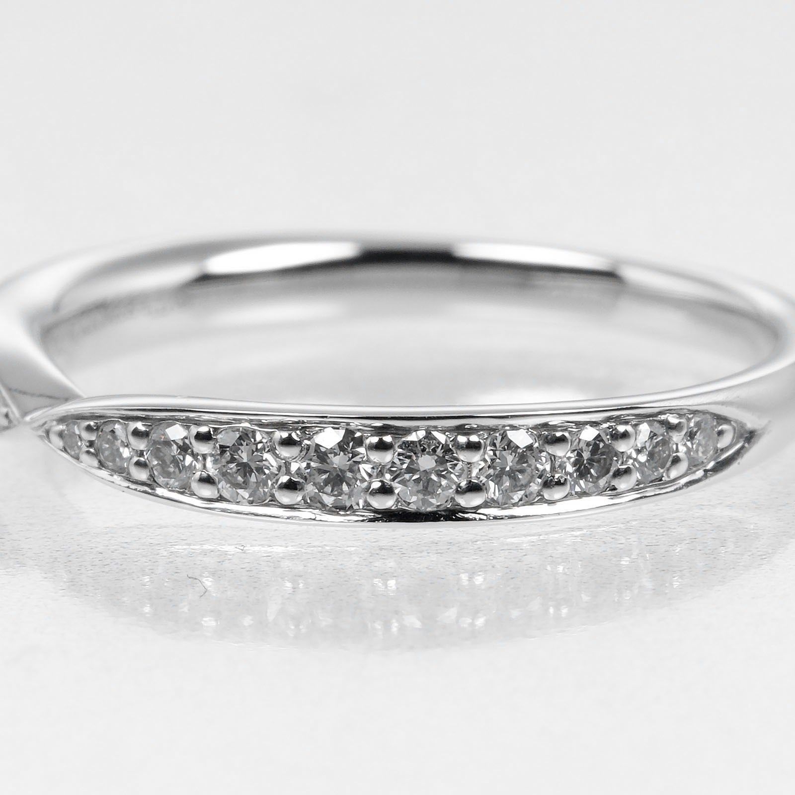 Tiffany & Co. Tiffany & Co. Harmony Band Ring Platinum and Diamonds Size ONE SIZE - 4 Thumbnail
