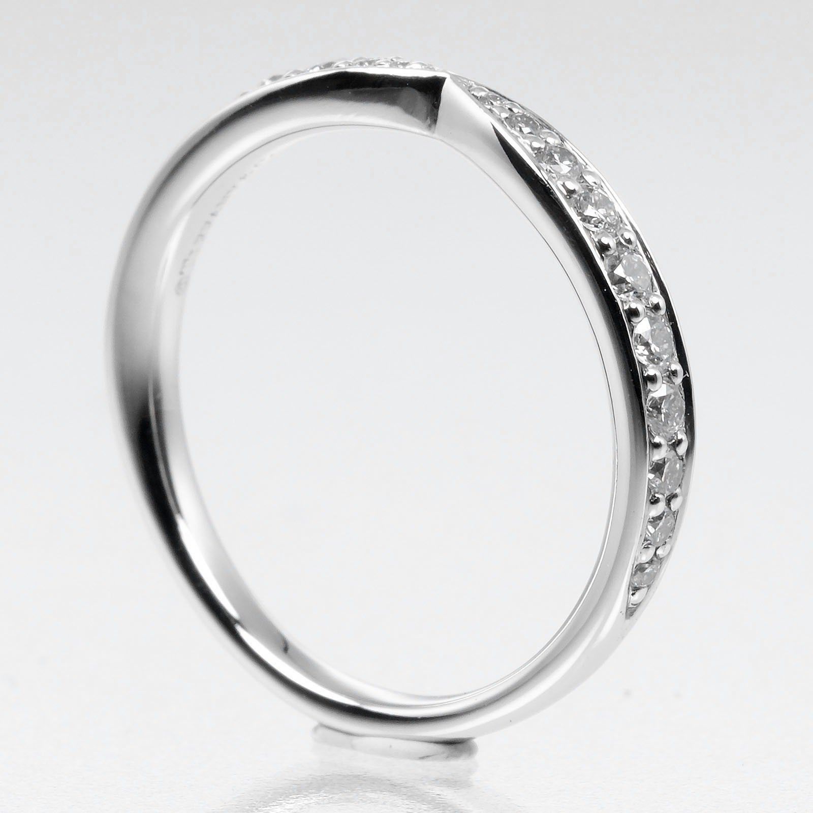 Tiffany & Co. Tiffany & Co. Harmony Band Ring Platinum and Diamonds Size ONE SIZE - 2 Thumbnail
