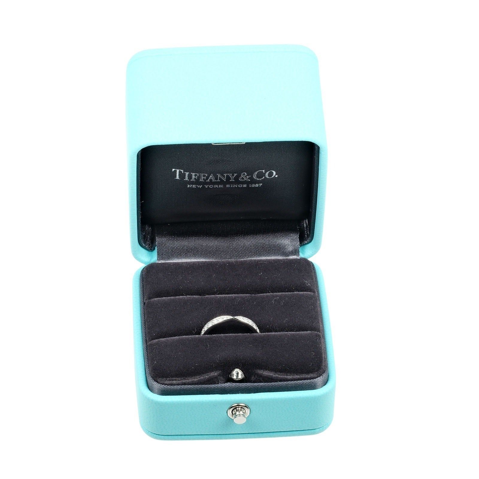 Tiffany & Co. Tiffany & Co. Harmony Band Ring Platinum and Diamonds Size ONE SIZE - 7 Thumbnail