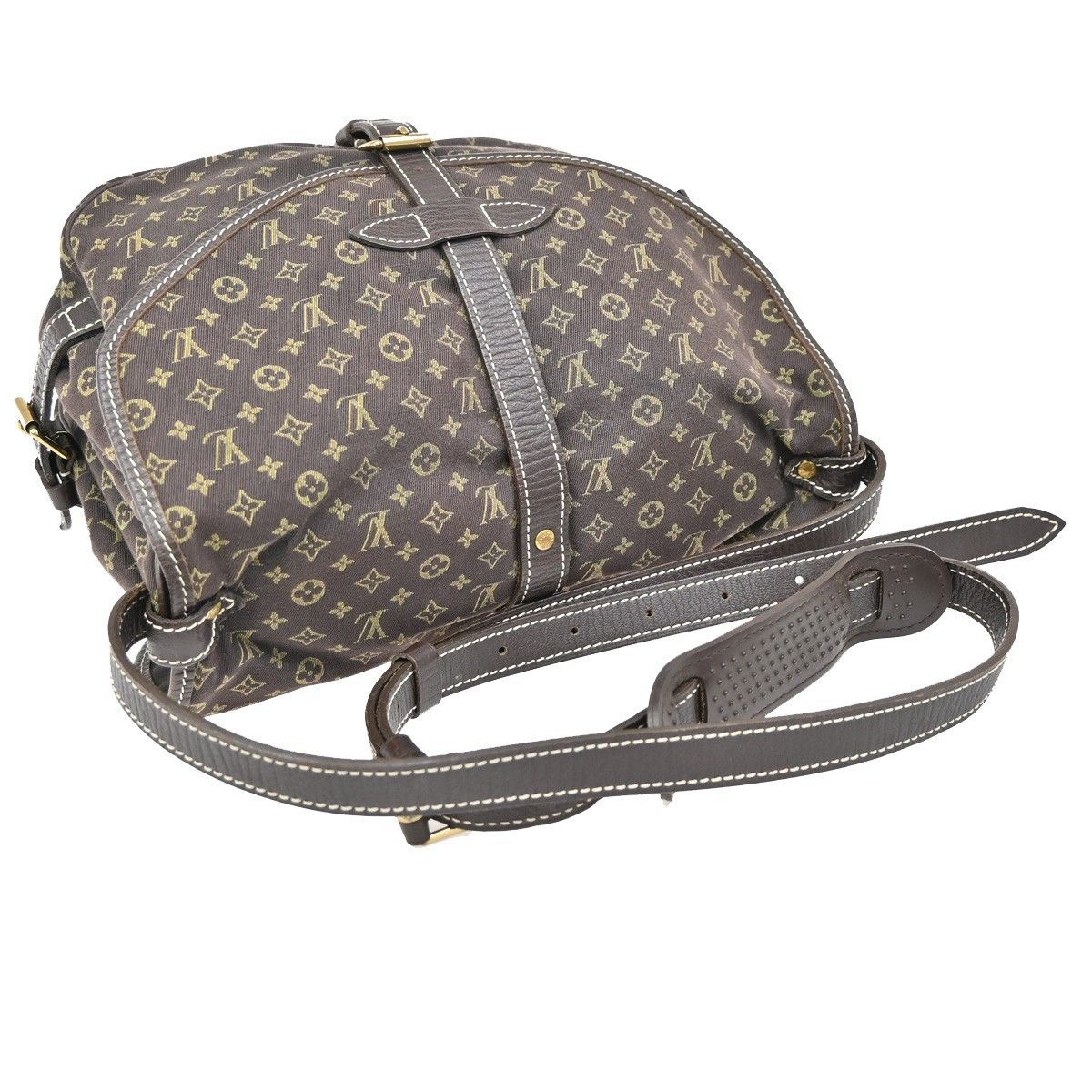 Louis Vuitton Louis Vuitton Saumur Handbag Mini Lin Size ONE SIZE - 5 Thumbnail