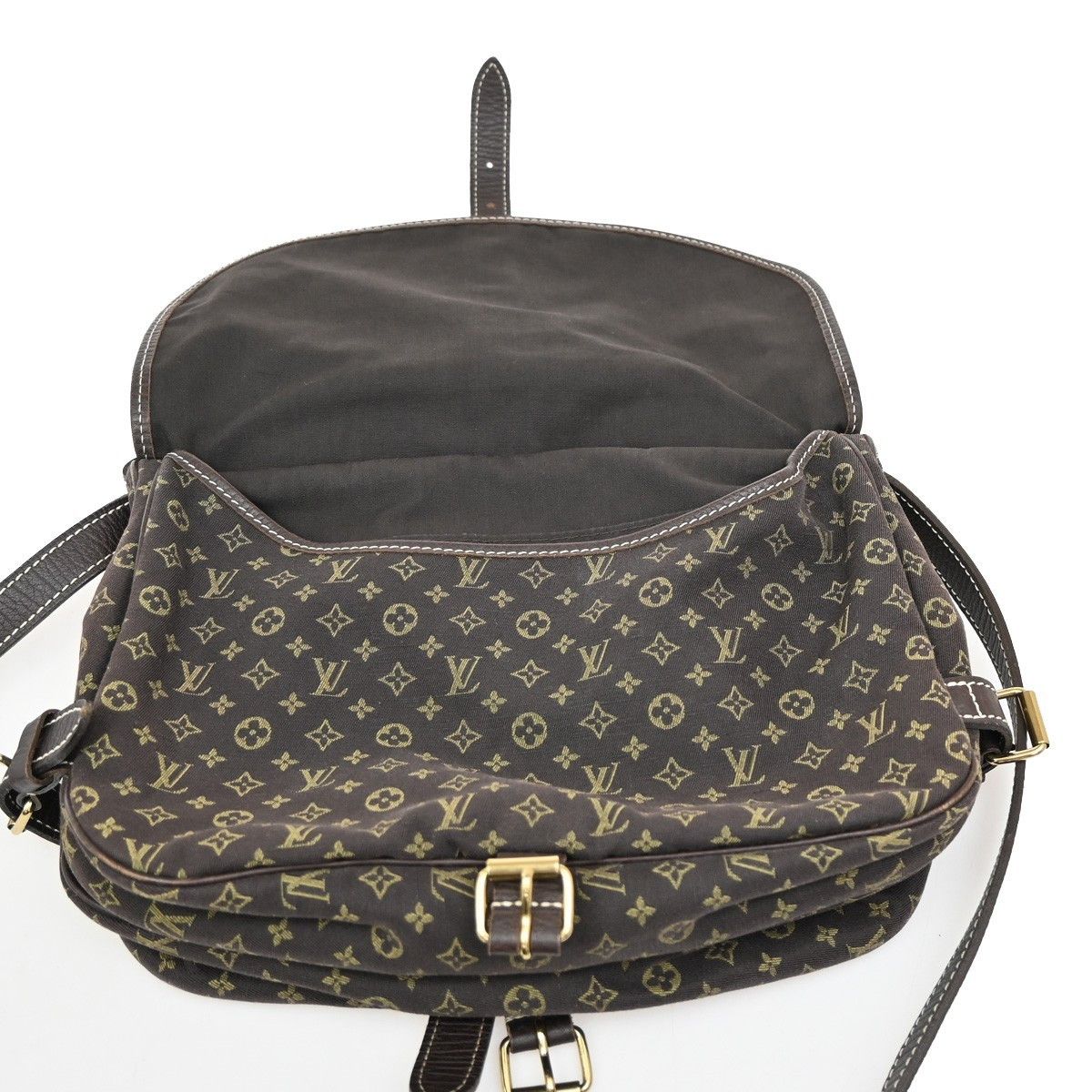 Louis Vuitton Louis Vuitton Saumur Handbag Mini Lin Size ONE SIZE - 13 Thumbnail