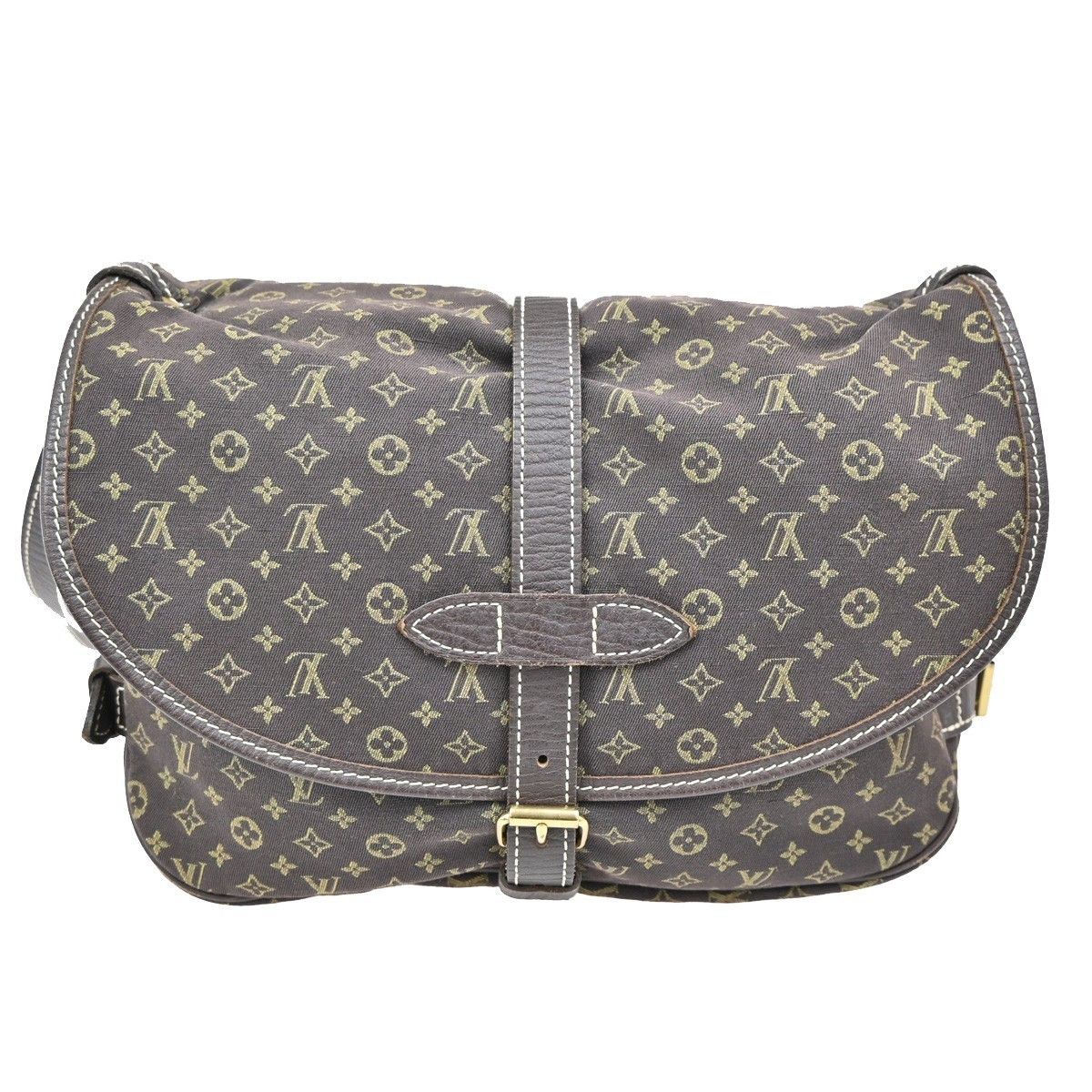 Louis Vuitton Louis Vuitton Saumur Handbag Mini Lin Size ONE SIZE - 2 Thumbnail