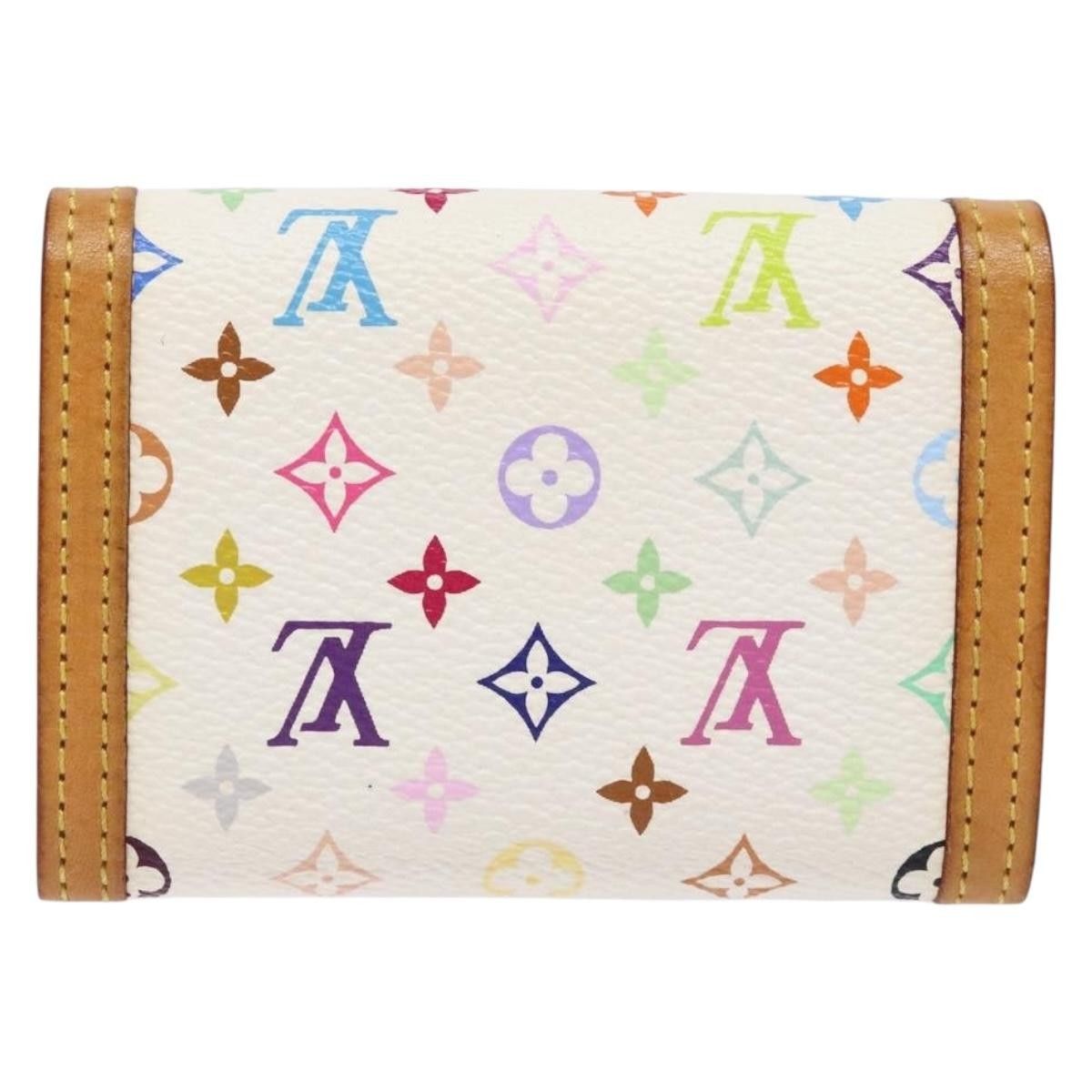 Louis Vuitton Louis Vuitton Porte-Monnaie Plat Coin Purse Monogram Multicolor Size ONE SIZE - 2 Thumbnail