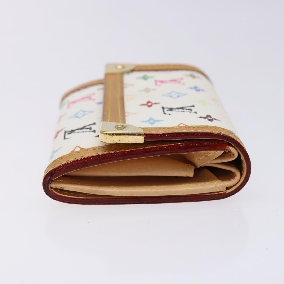 Louis Vuitton Louis Vuitton Porte-Monnaie Plat Coin Purse Monogram Multicolor Size ONE SIZE - 3 Thumbnail