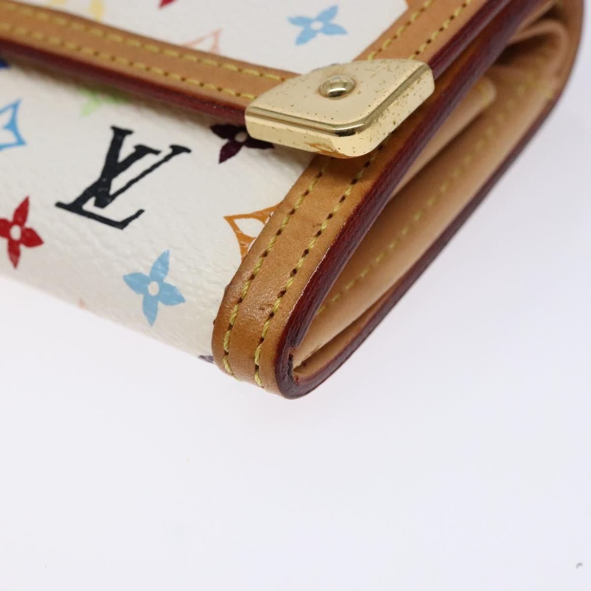 Louis Vuitton Louis Vuitton Porte-Monnaie Plat Coin Purse Monogram Multicolor Size ONE SIZE - 9 Thumbnail