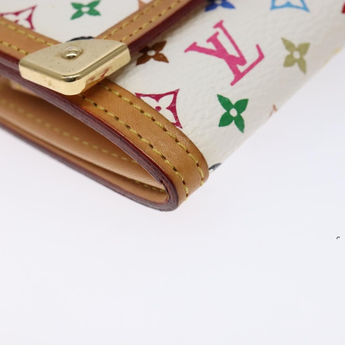 Louis Vuitton Louis Vuitton Porte-Monnaie Plat Coin Purse Monogram Multicolor Size ONE SIZE - 7 Thumbnail
