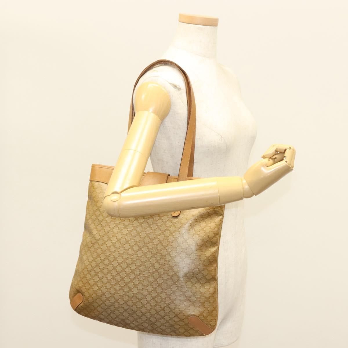 Celine Celine Vintage Macadam Shopper Tote Coated Canvas Size ONE SIZE - 21 Thumbnail