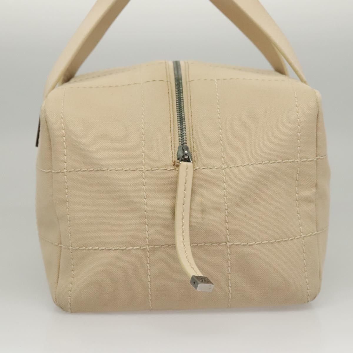Chanel Chanel Chocolate Bar CC Bowler Bag Canvas Size ONE SIZE - 3 Thumbnail