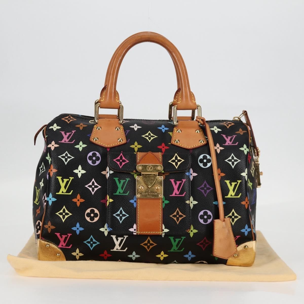 Louis Vuitton Louis Vuitton Speedy Handbag Monogram Multicolor Size ONE SIZE - 17 Thumbnail