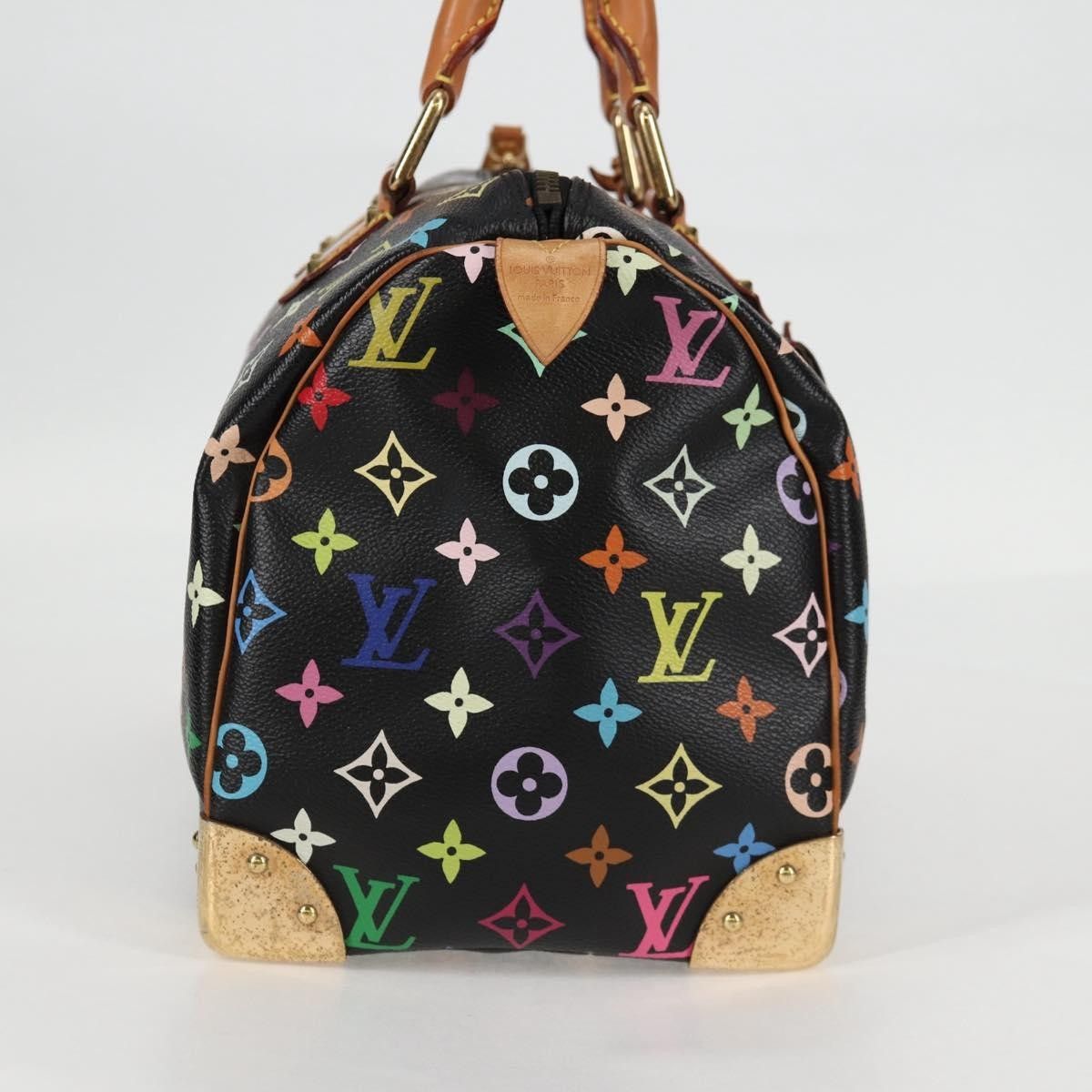 Louis Vuitton Louis Vuitton Speedy Handbag Monogram Multicolor Size ONE SIZE - 4 Thumbnail
