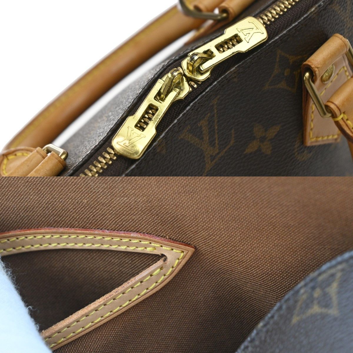 Louis Vuitton Louis Vuitton Alma Voyage Handbag Monogram Canvas Size ONE SIZE - 11 Thumbnail