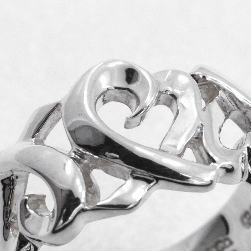 Tiffany & Co. Tiffany & Co. Triple Loving Heart Ring Silver 925 Size ONE SIZE - 4 Thumbnail
