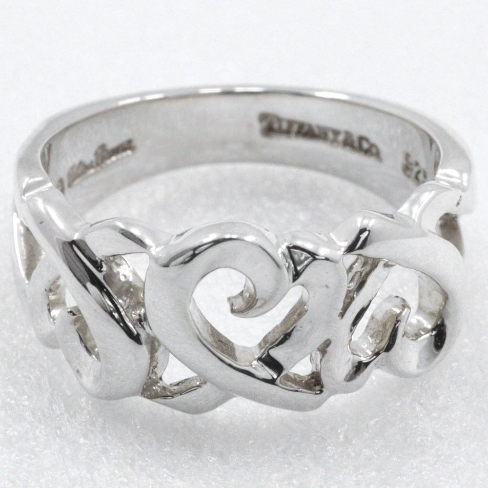 Tiffany & Co. Tiffany & Co. Triple Loving Heart Ring Silver 925 Size ONE SIZE - 3 Thumbnail