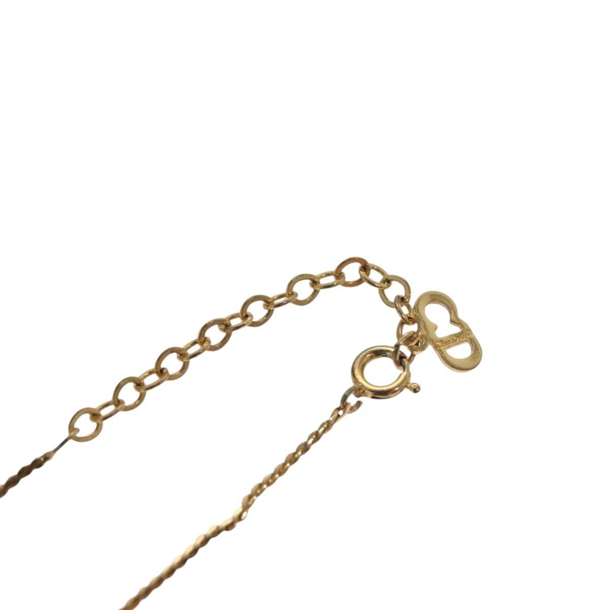Dior Christian Dior CD Pendant Necklace Gold-plated Size ONE SIZE - 5 Thumbnail