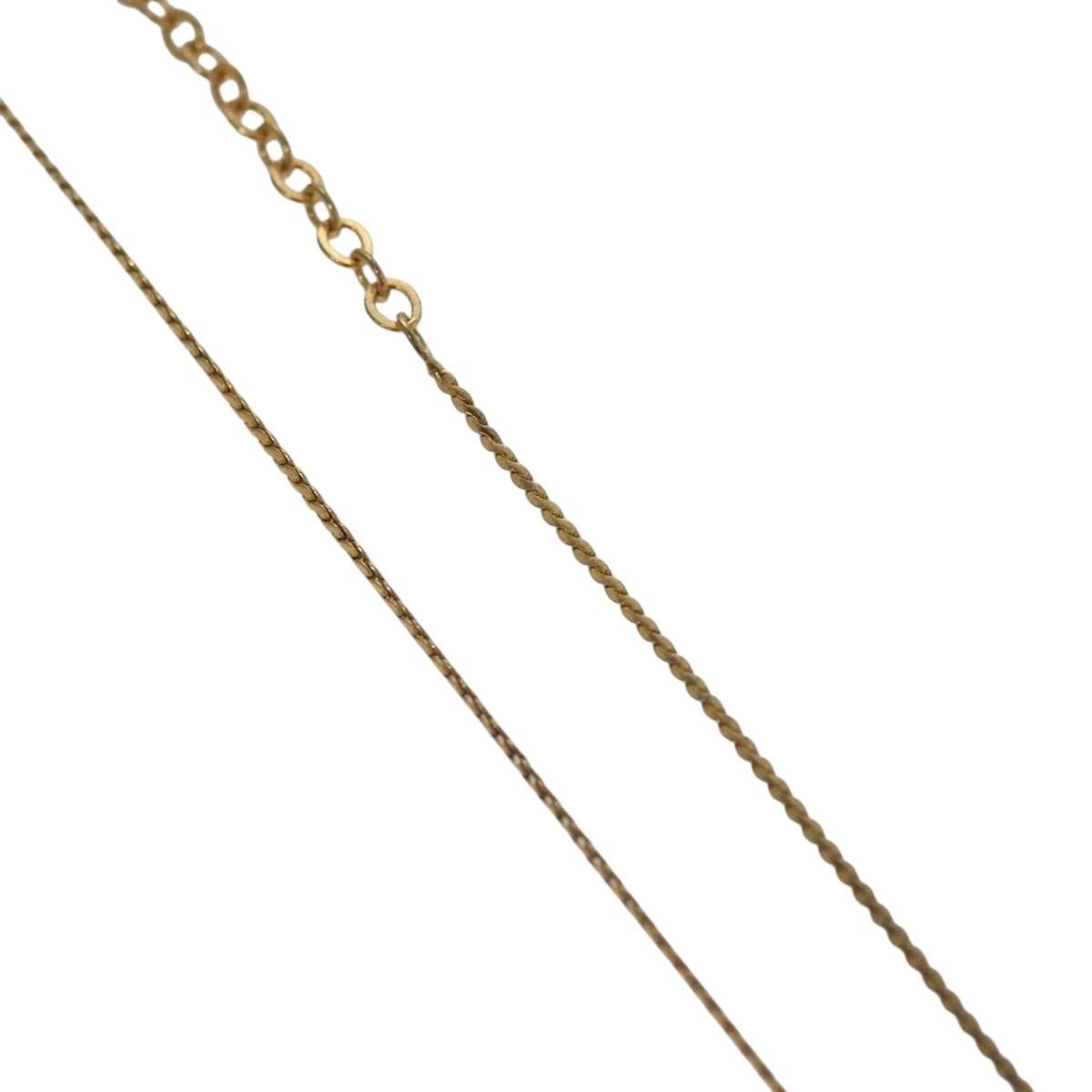 Dior Christian Dior CD Pendant Necklace Gold-plated Size ONE SIZE - 14 Thumbnail