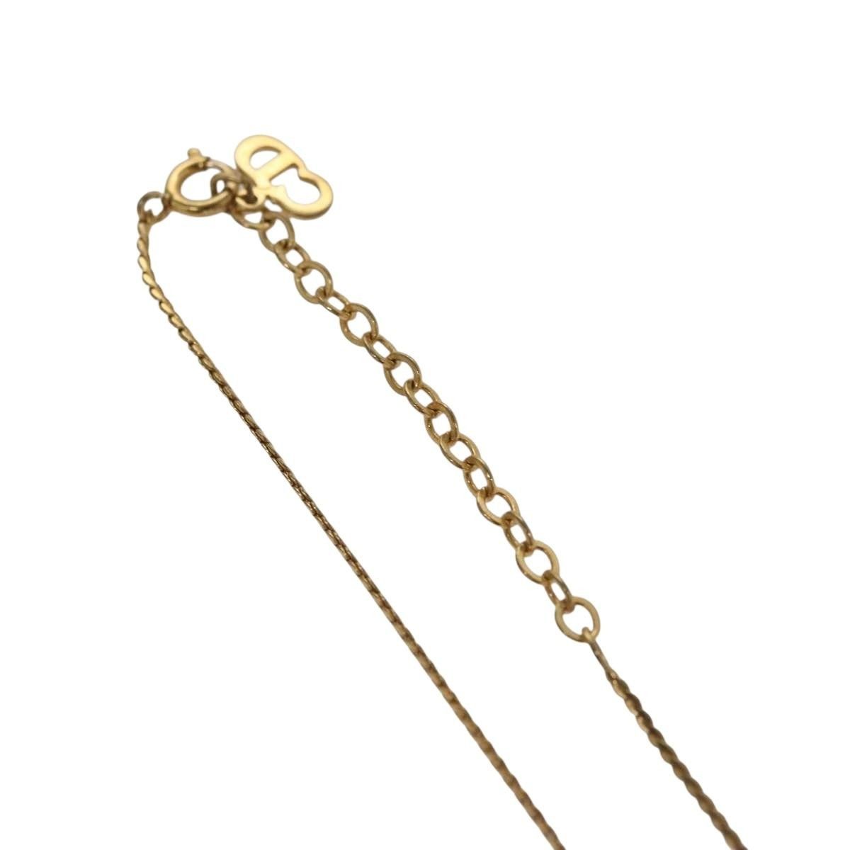 Dior Christian Dior CD Pendant Necklace Gold-plated Size ONE SIZE - 6 Thumbnail