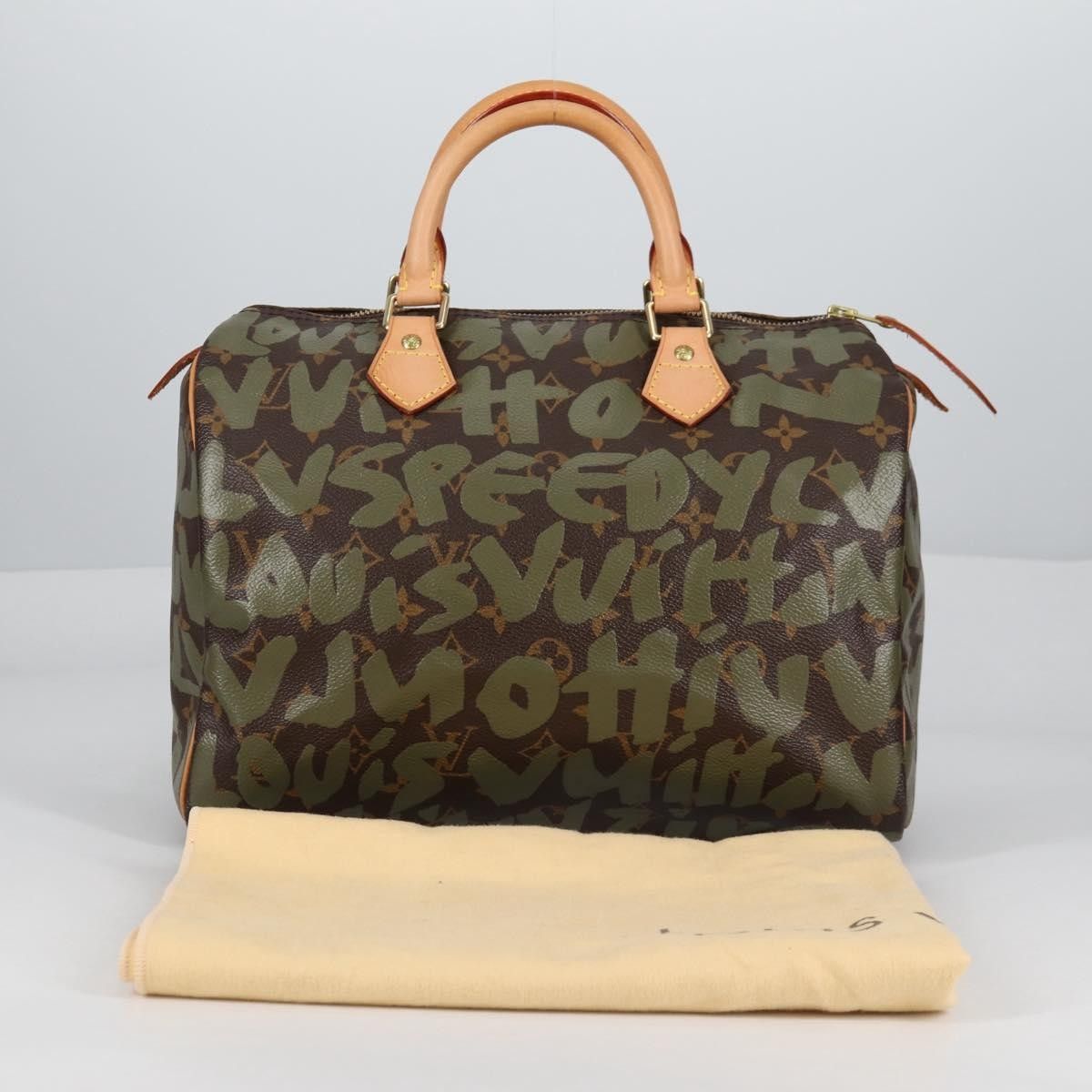 Louis Vuitton Louis Vuitton Speedy Handbag Limited Edition Monogram Graffiti Size ONE SIZE - 14 Thumbnail