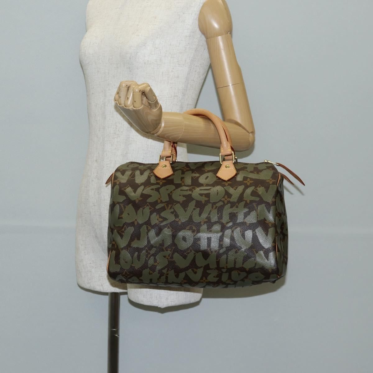 Louis Vuitton Louis Vuitton Speedy Handbag Limited Edition Monogram Graffiti Size ONE SIZE - 15 Thumbnail