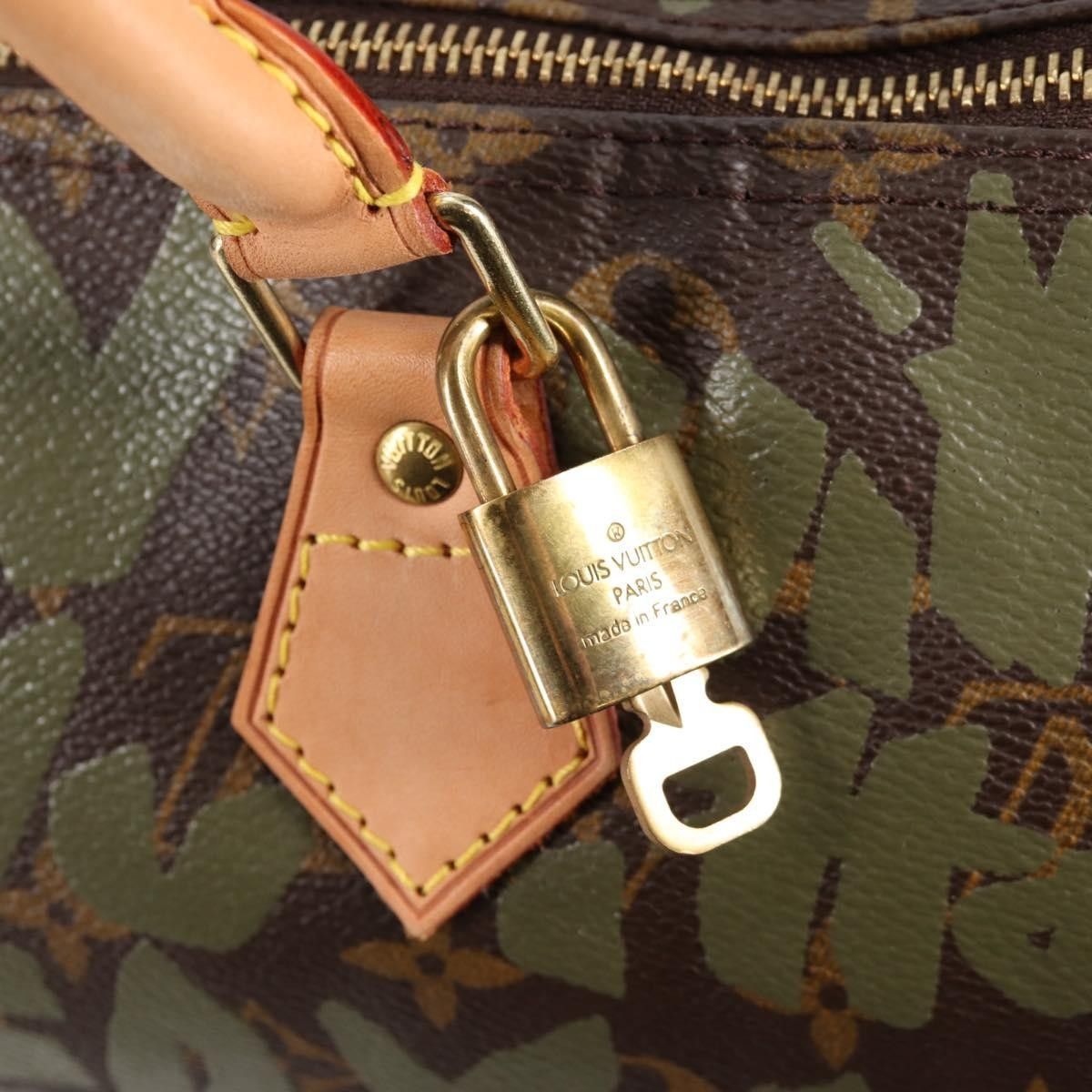 Louis Vuitton Louis Vuitton Speedy Handbag Limited Edition Monogram Graffiti Size ONE SIZE - 13 Thumbnail
