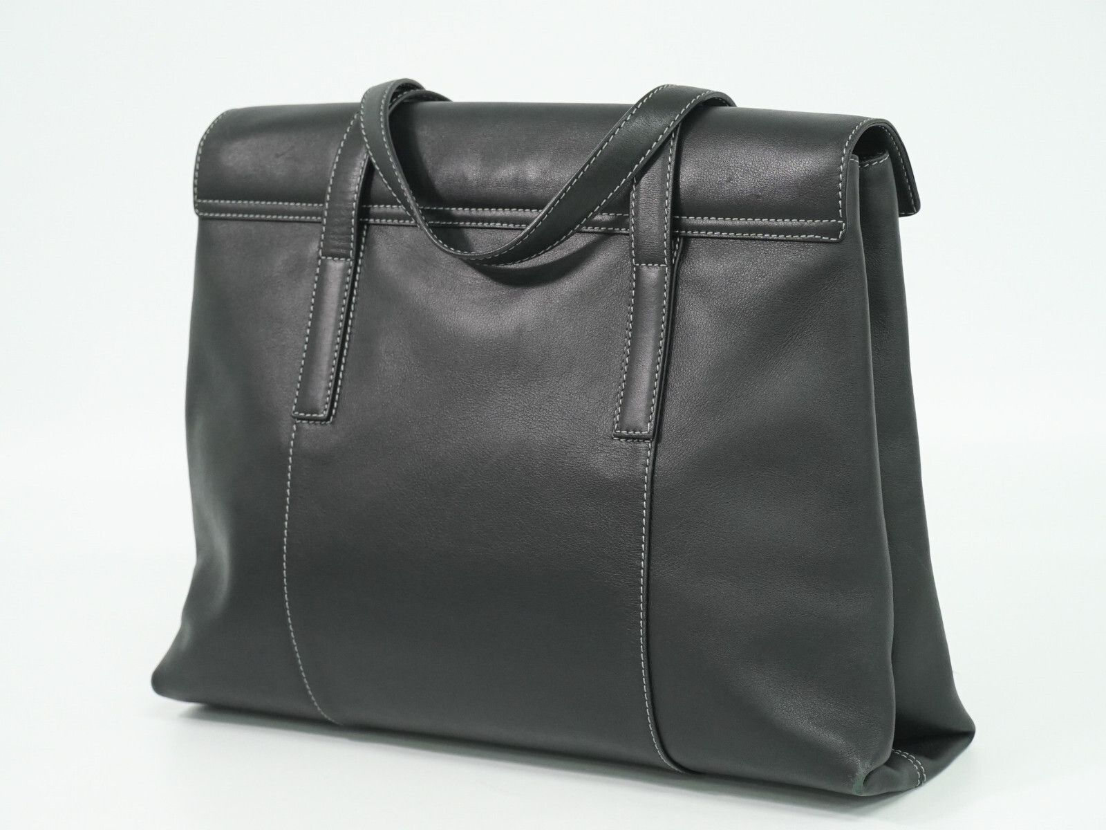 Bvlgari Bvlgari Embellished Logo Tote Bag Leather Size ONE SIZE - 2 Thumbnail