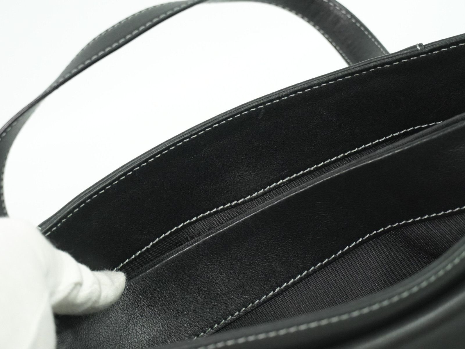 Bvlgari Bvlgari Embellished Logo Tote Bag Leather Size ONE SIZE - 14 Thumbnail