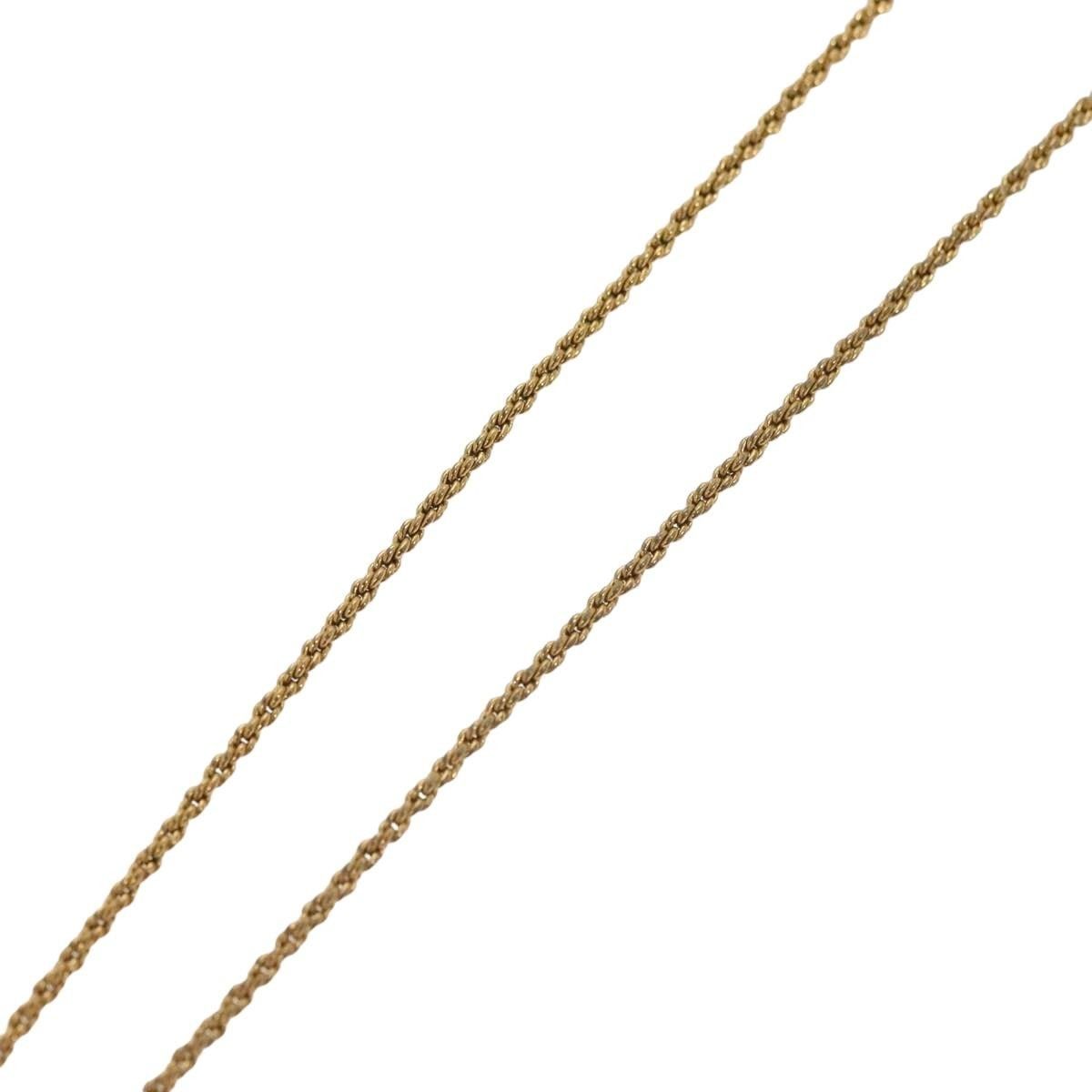 Dior Christian Dior CD Pendant Necklace Gold-plated Size ONE SIZE - 14 Thumbnail