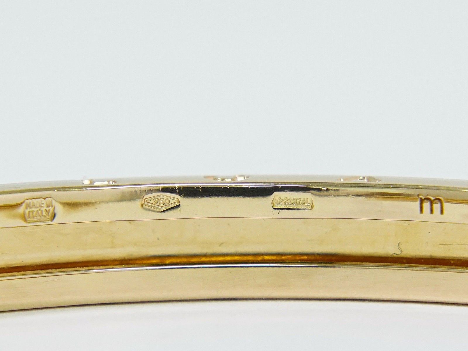 Bvlgari Bvlgari B.Zero1 Cuff Bracelet 18K Rose Gold Size ONE SIZE - 8 Thumbnail