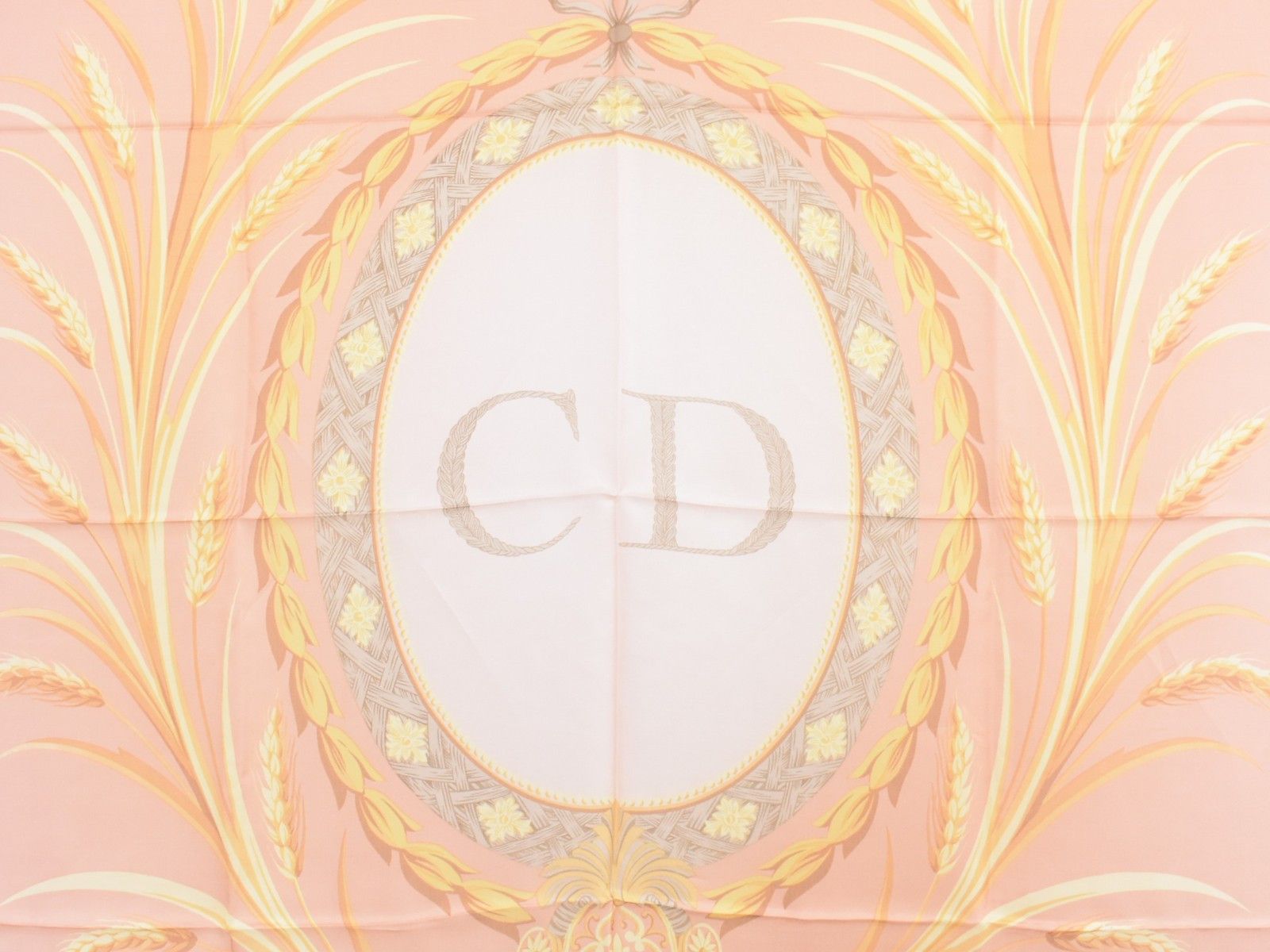 Dior Christian Dior CD Scarf Silk Size ONE SIZE - 2 Thumbnail