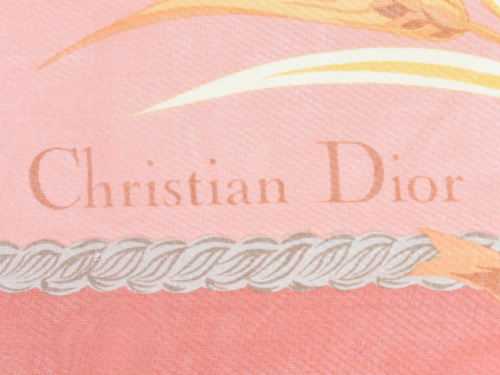Dior Christian Dior CD Scarf Silk Size ONE SIZE - 3 Thumbnail