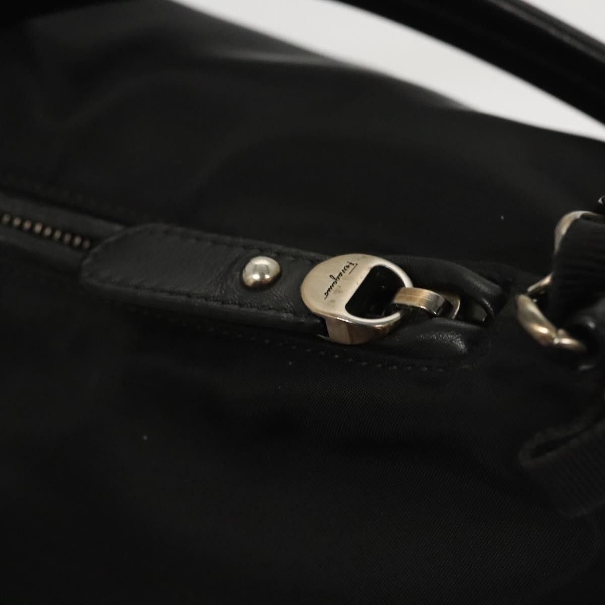 Salvatore Ferragamo Salvatore Ferragamo Vala Shoulder Bag Nylon Size ONE SIZE - 14 Thumbnail