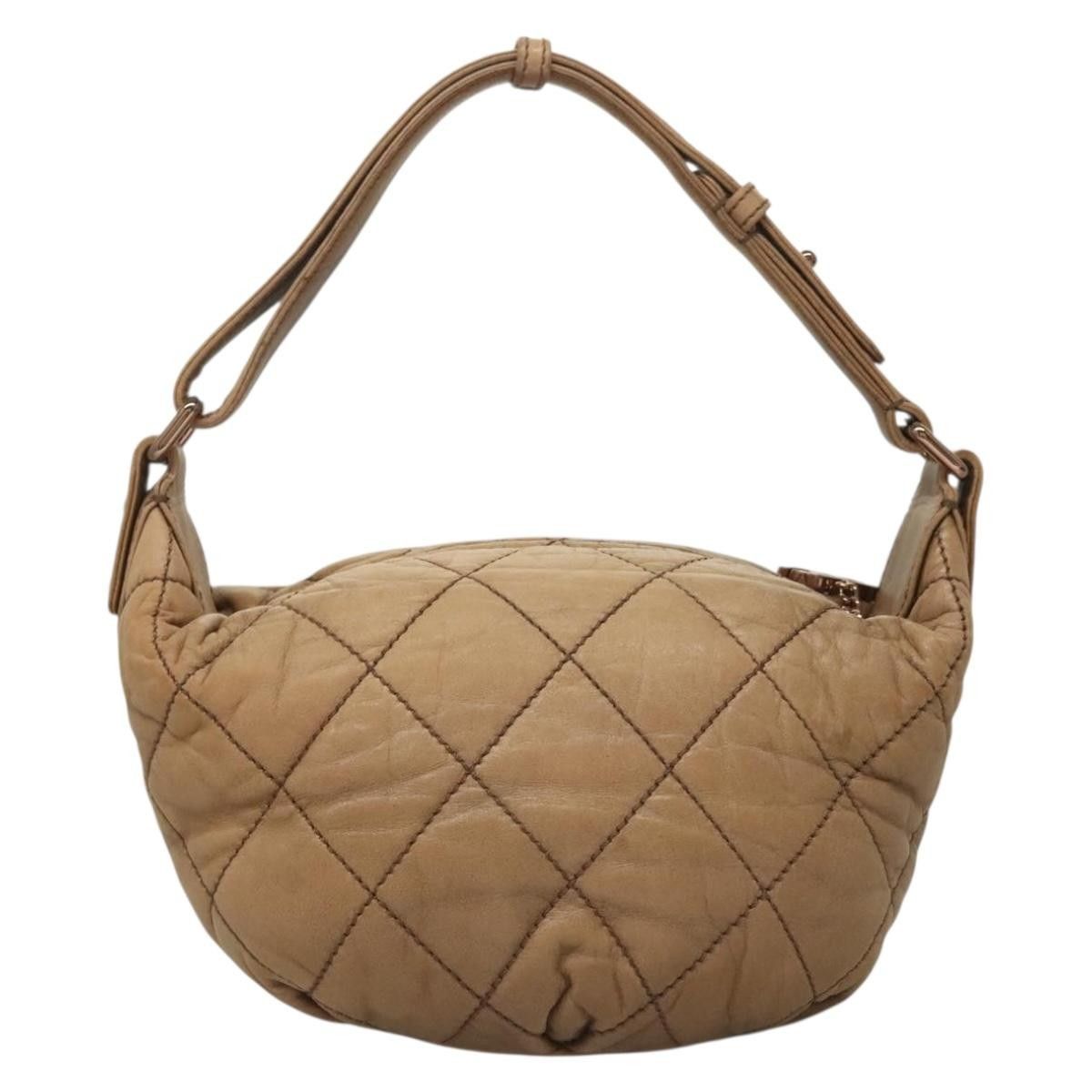 Chanel Chanel Vintage Wild Stitch Zip Shoulder Bag Quilted Lambskin Size ONE SIZE - 2 Thumbnail