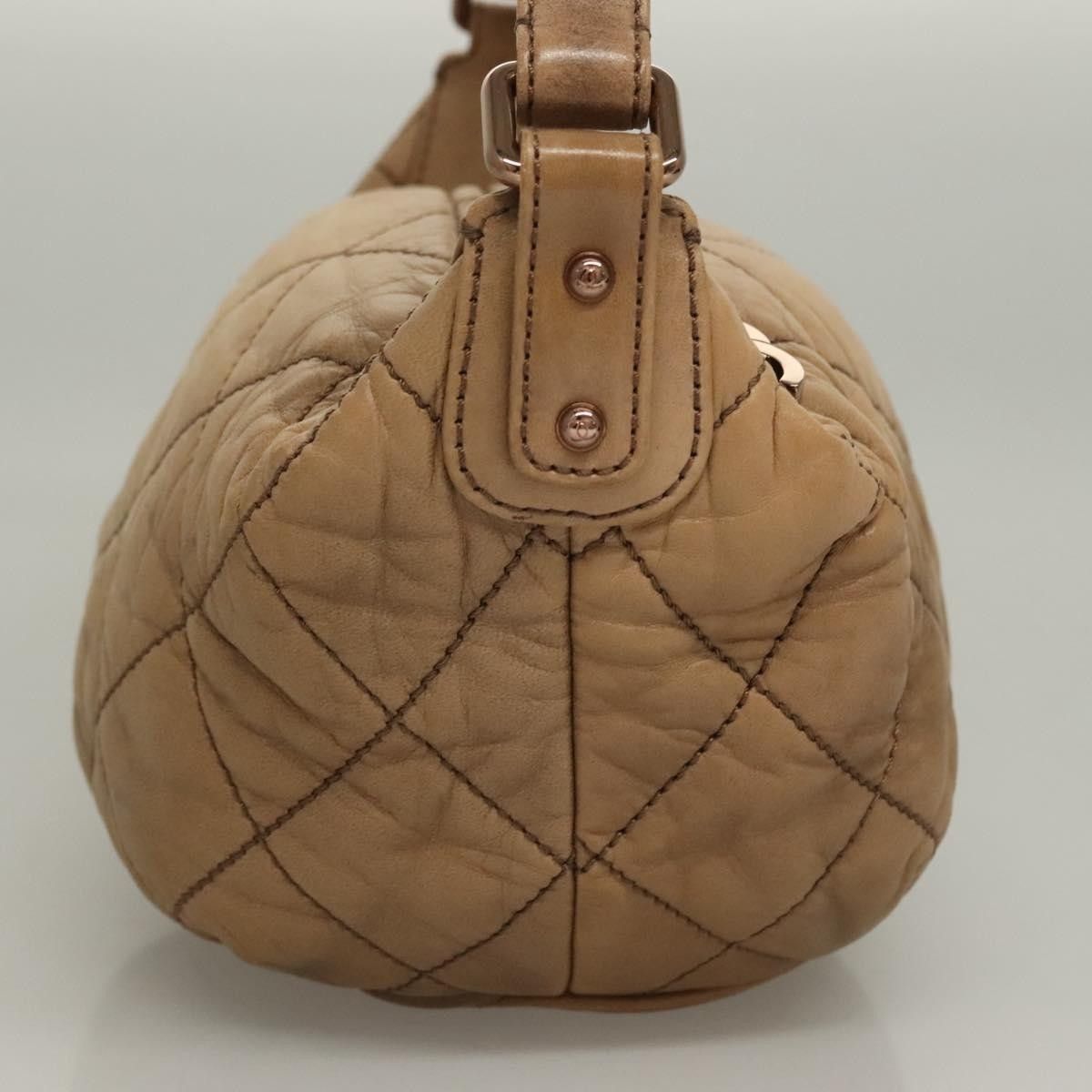 Chanel Chanel Vintage Wild Stitch Zip Shoulder Bag Quilted Lambskin Size ONE SIZE - 4 Thumbnail
