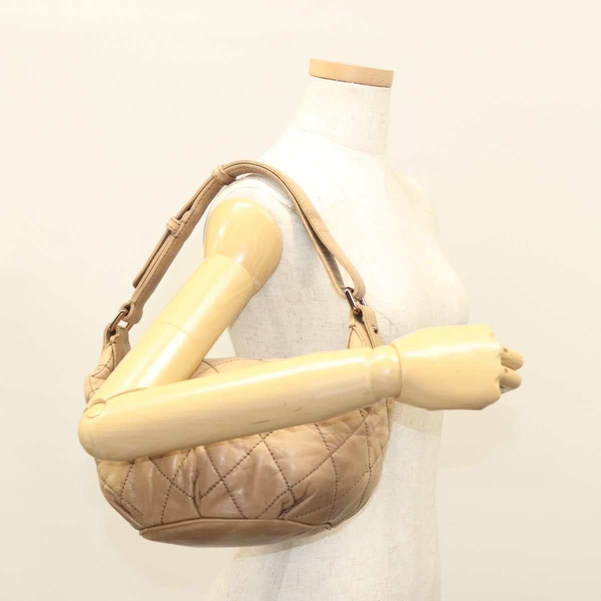 Chanel Chanel Vintage Wild Stitch Zip Shoulder Bag Quilted Lambskin Size ONE SIZE - 21 Thumbnail