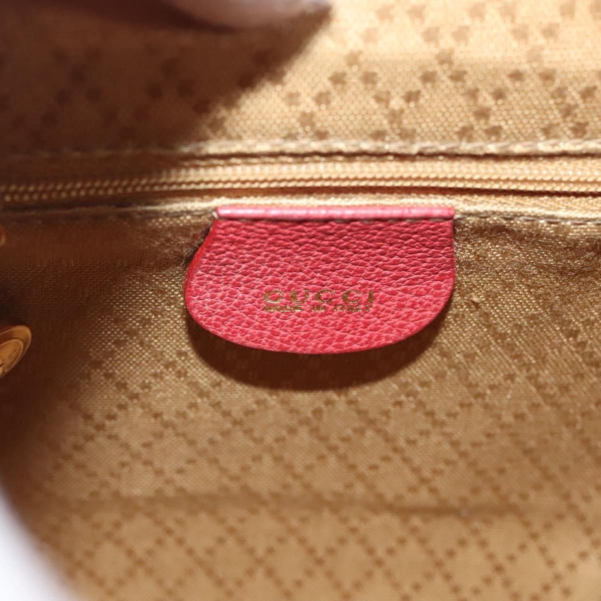 Gucci Gucci Vintage Bamboo Backpack Suede Size ONE SIZE - 6 Thumbnail